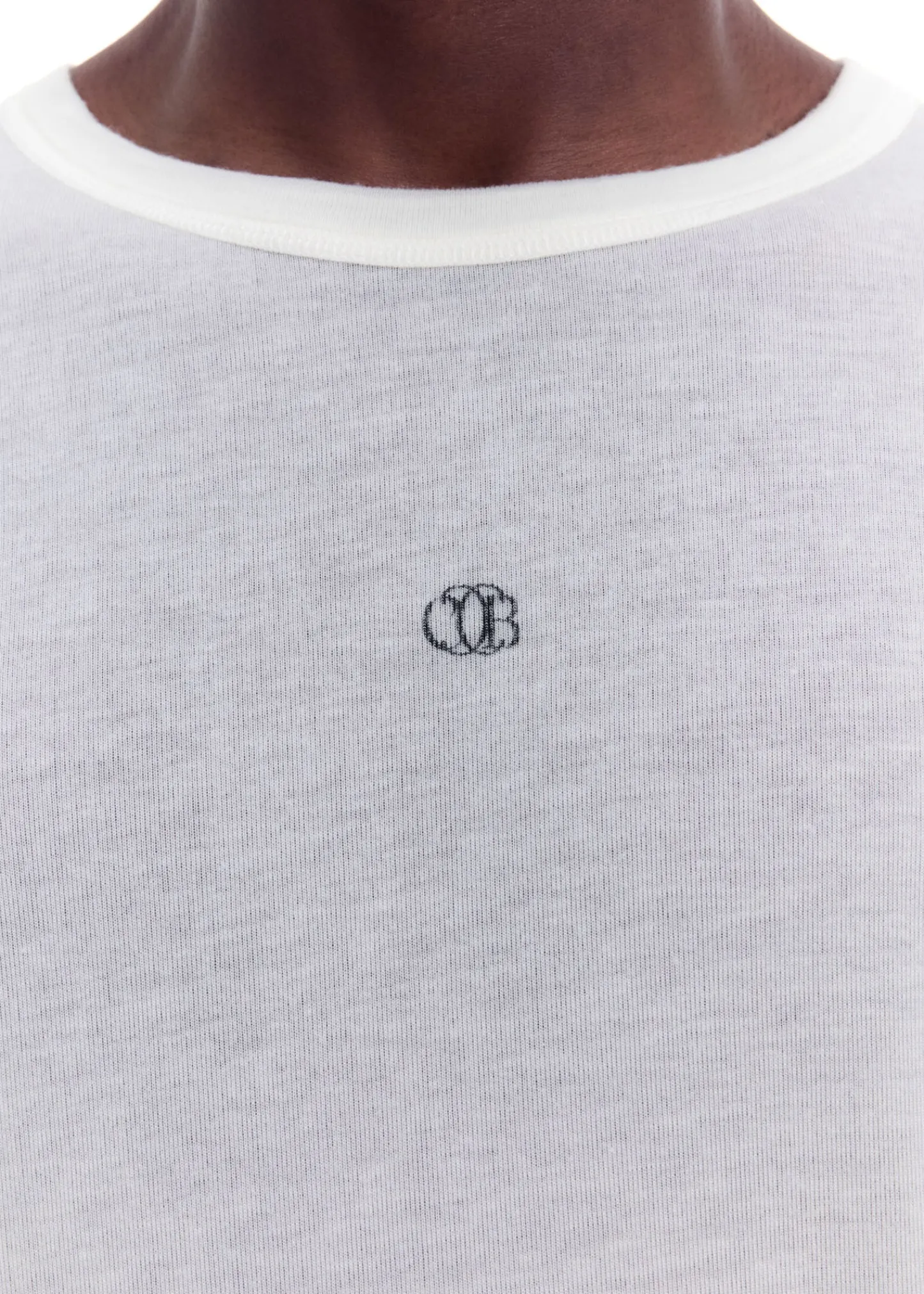 Cole Buxton MINI EMBLEM SHEER LONG SLEEVE| T-Shirts