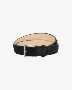 Cole Buxton PONY HAIR BELT| Accessories|Leather