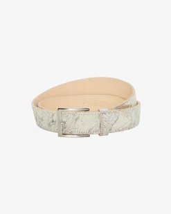 Cole Buxton PONY HAIR BELT| Accessories|Leather