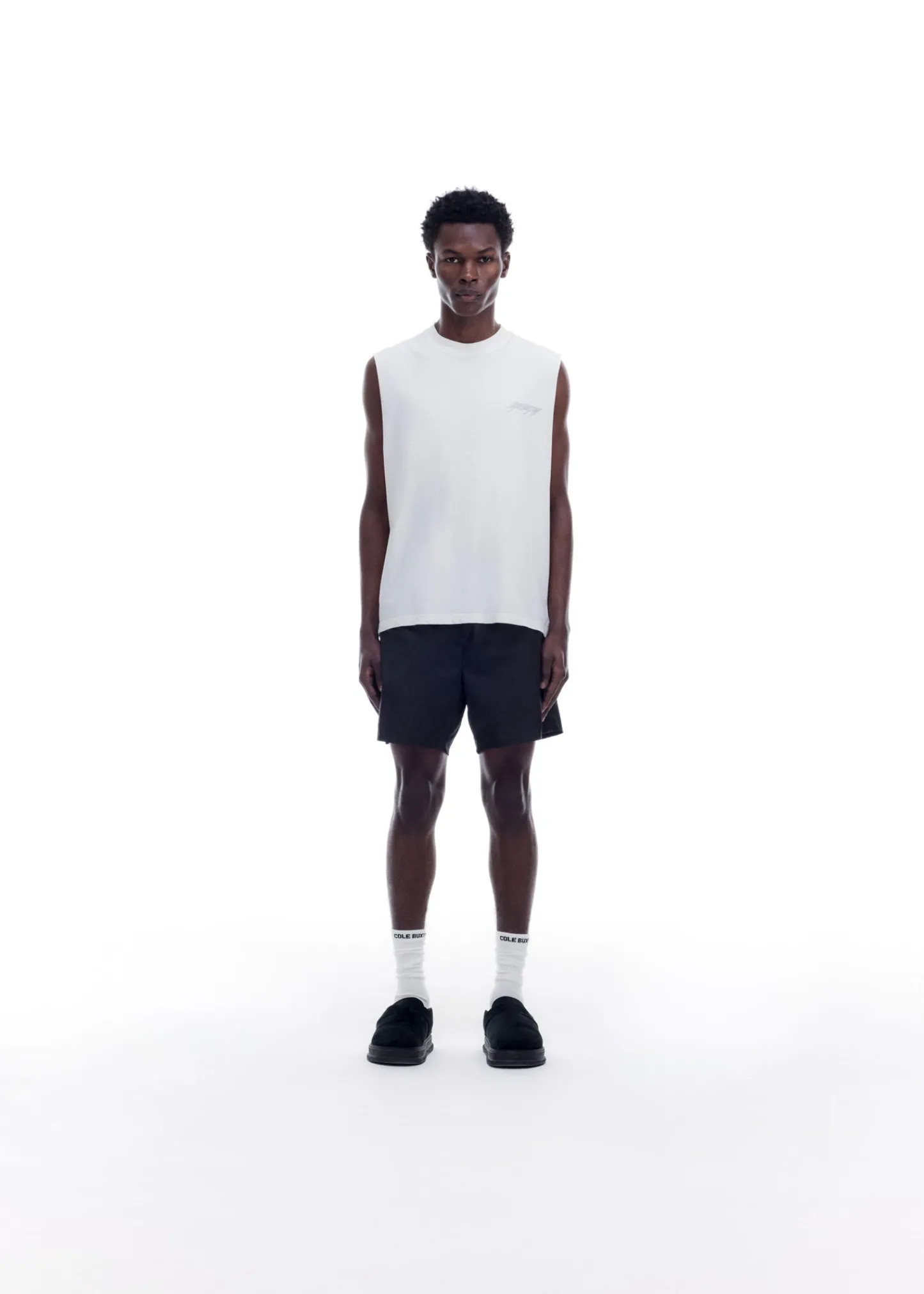 Cole Buxton RACER CUT OFF VEST| T-Shirts