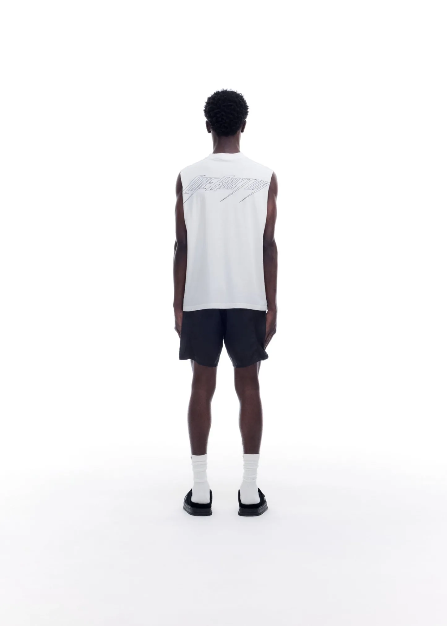 Cole Buxton RACER CUT OFF VEST| T-Shirts