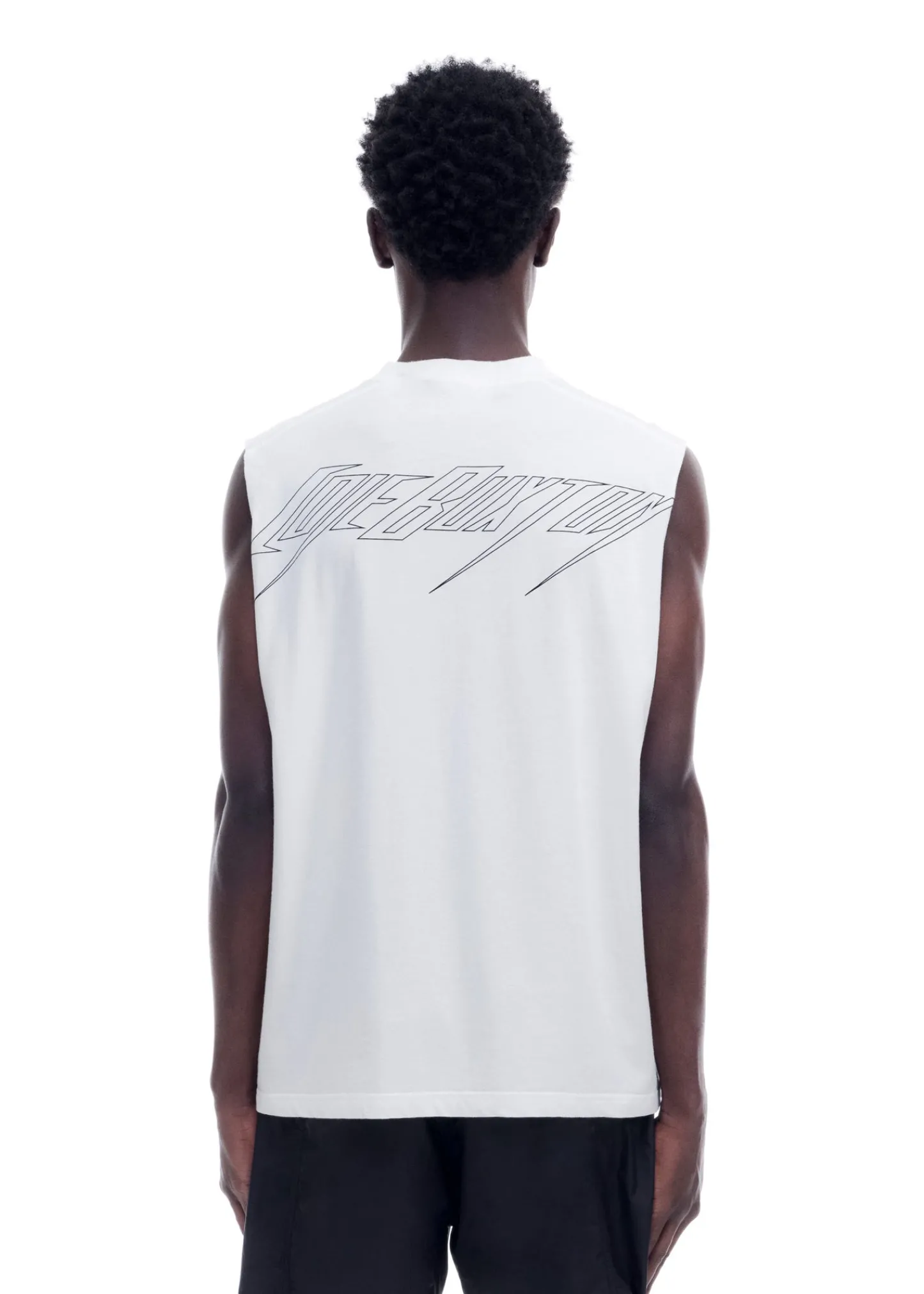 Cole Buxton RACER CUT OFF VEST| T-Shirts