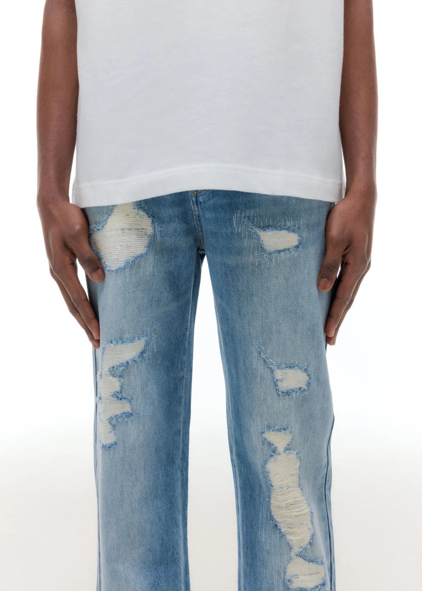 Cole Buxton REPAIRED JEANS| Denim