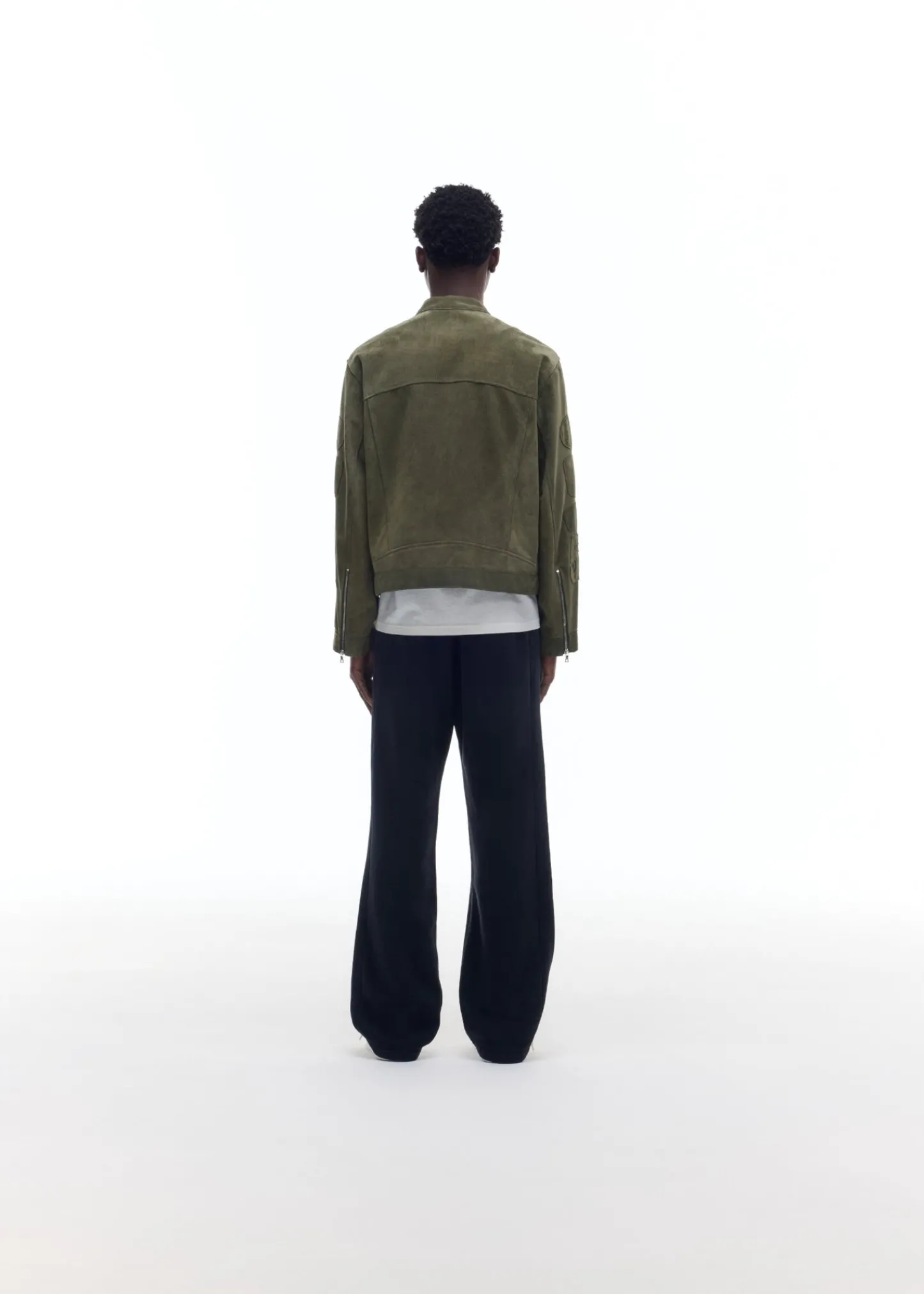 Cole Buxton SUEDE CAFE RACER JACKET| Outerwear|Leather