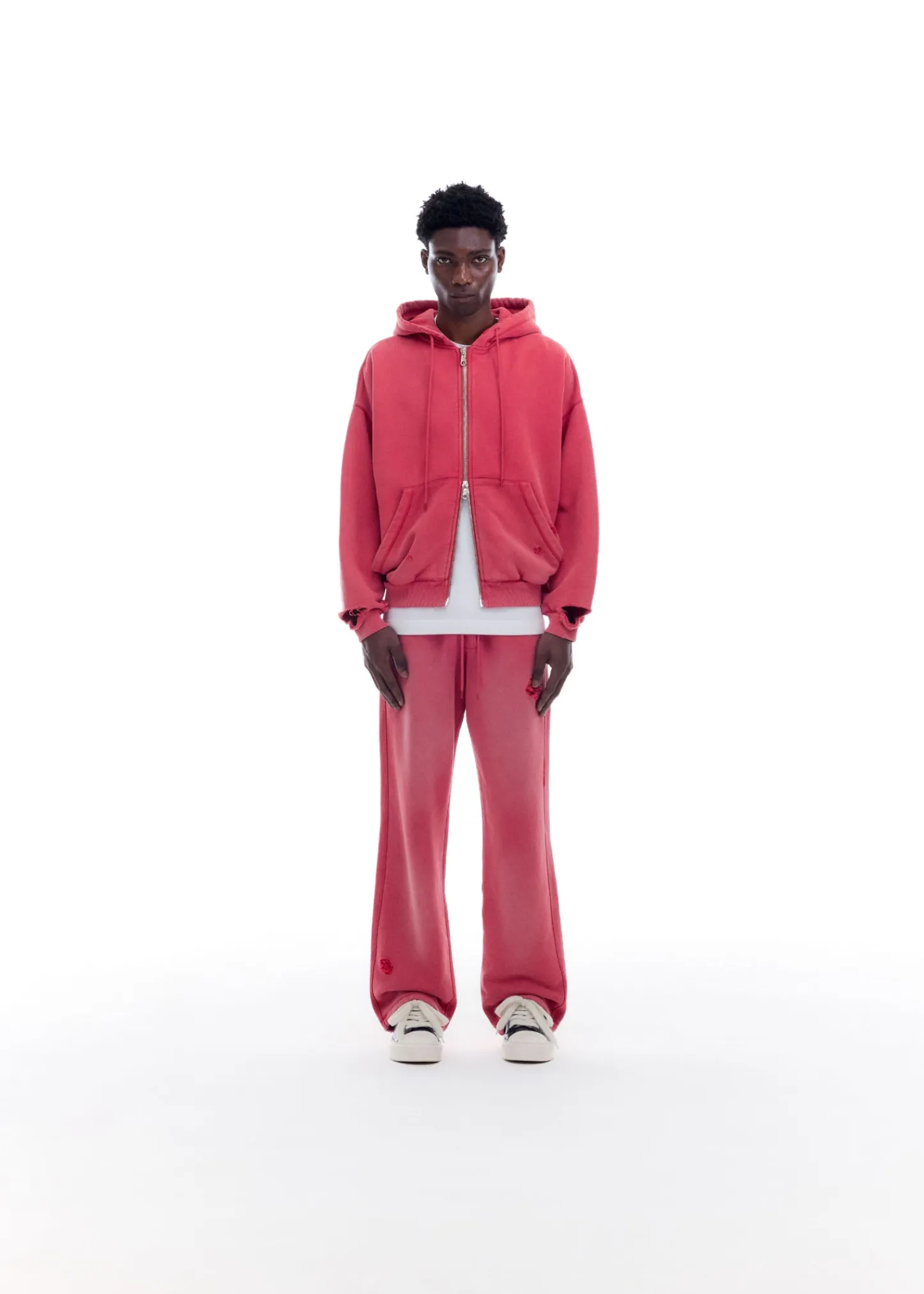 Cole Buxton SUN FADE POCKET ZIPPED HOODIE| Hoodies