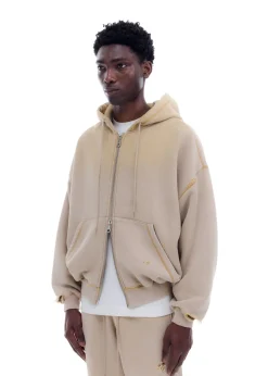 Cole Buxton SUN FADE POCKET ZIPPED HOODIE| Hoodies