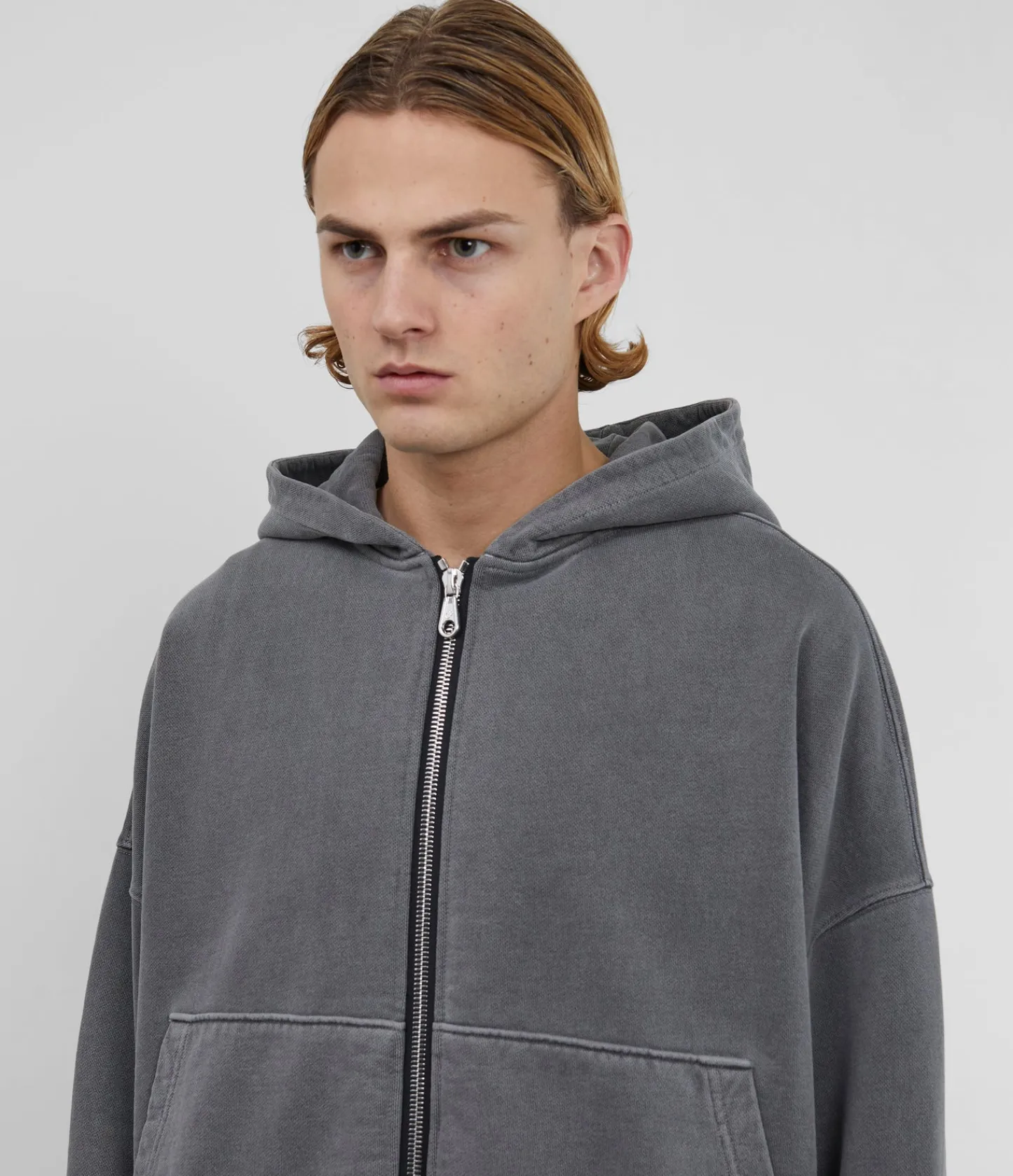Cole Buxton WARM UP CROPPED ZIPPED HOODIE| Hoodies
