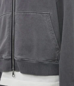 Cole Buxton WARM UP CROPPED ZIPPED HOODIE| Hoodies