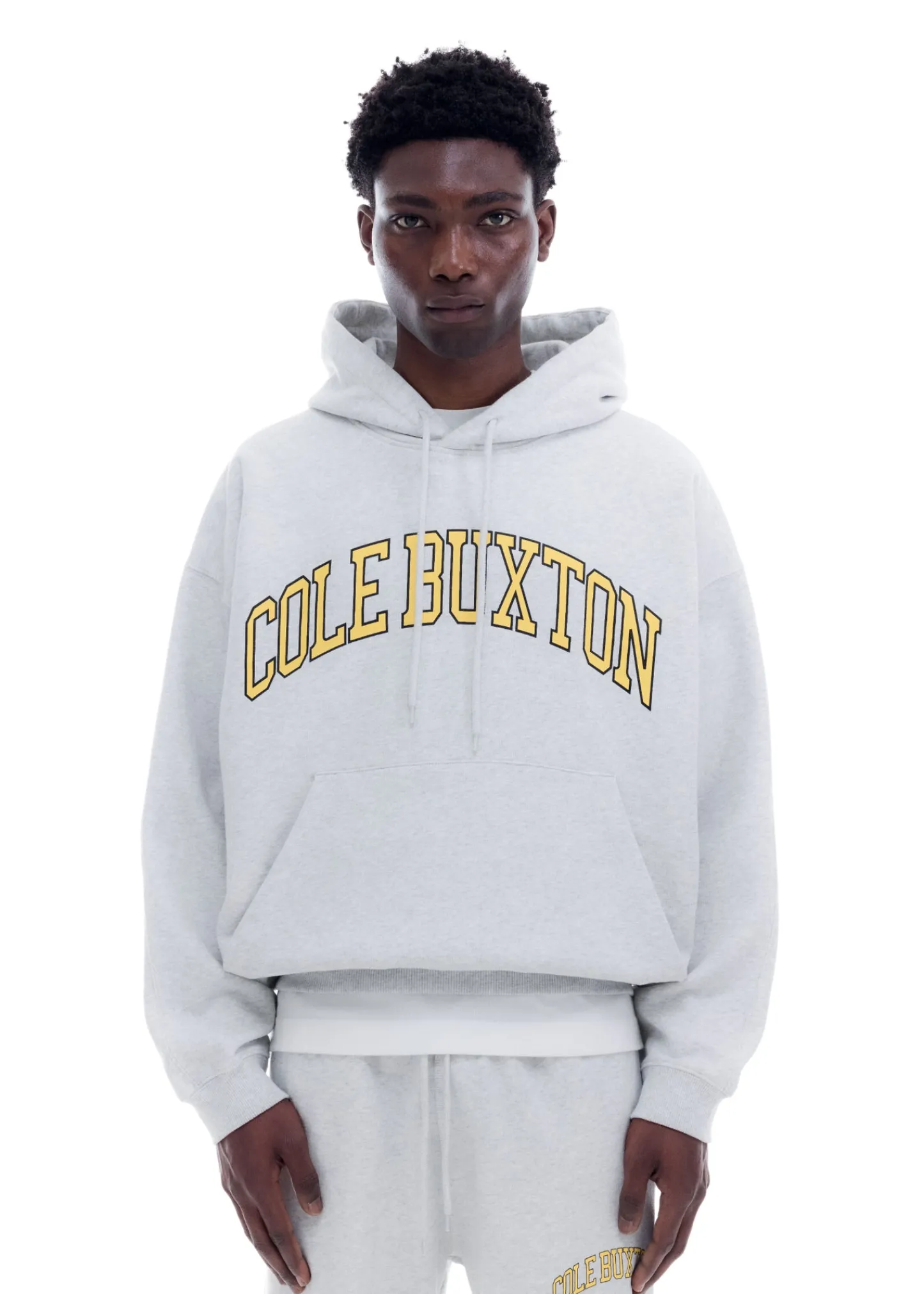 Cole Buxton YELLOW ARC HOODIE| Hoodies